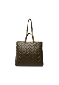 Torebka QUAZI MQT-J-008-02 Khaki. Kolor: zielony. Materiał: skórzane #1