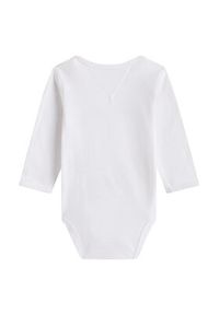 TOMMY HILFIGER - Tommy Hilfiger Body dziecięce Monotype KN0KN02133 Biały. Kolor: biały. Materiał: bawełna #2