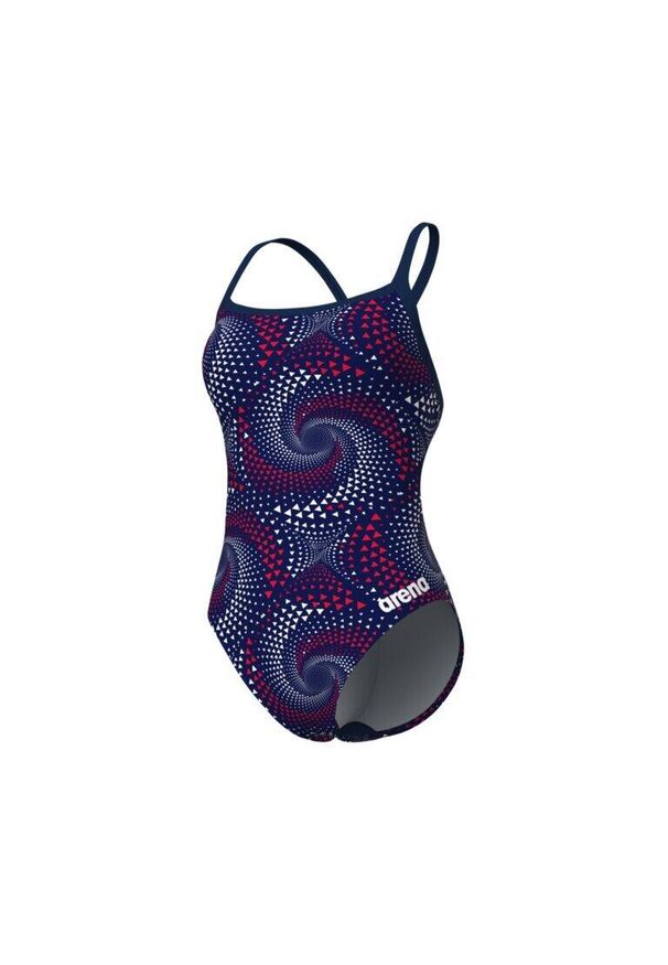 Damski kostium kąpielowy 1-częściowy Arena Fireflow Challenge. Kolor: wielokolorowy, niebieski