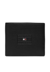 TOMMY HILFIGER - Tommy Hilfiger Portfel Th Casual Flag Cc And Coin AM0AM14255 Czarny. Kolor: czarny. Materiał: skóra #1