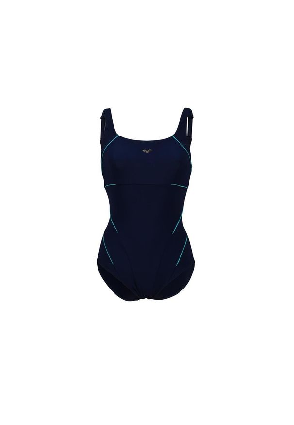 Damski kostium kąpielowy 1-częściowy Arena Jewel R. Kolor: niebieski. Materiał: materiał