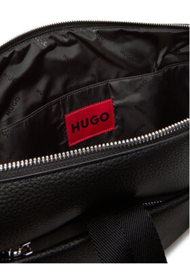 Hugo - HUGO Torba na laptopa Ethon 2.0 50535689 Czarny. Kolor: czarny. Materiał: skóra