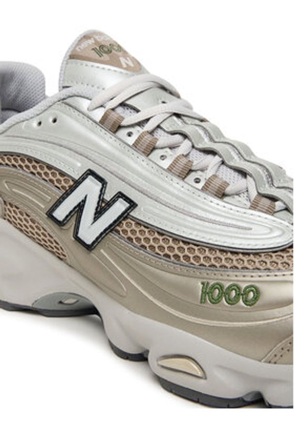 New Balance Sneakersy M1000N M Złoty. Kolor: złoty. Materiał: materiał