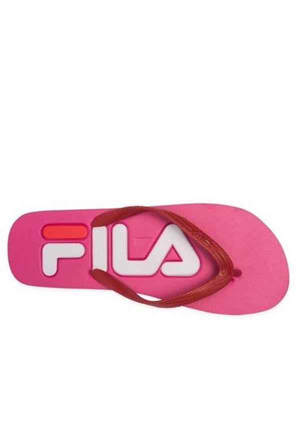 Japonki damskie Fila Troy Slipper Wmn. Kolor: różowy. Materiał: materiał, syntetyk