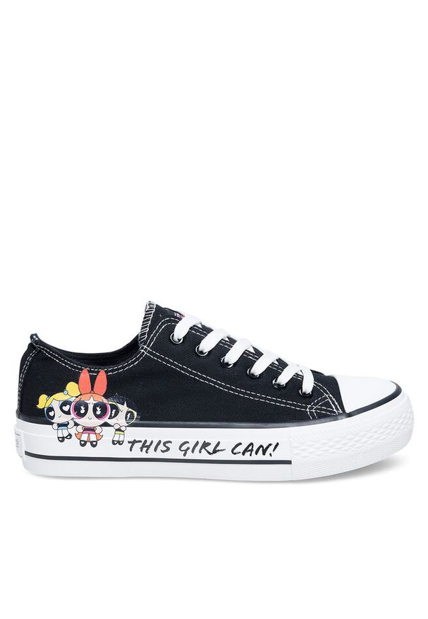 Trampki Sprandi. Kolor: czarny