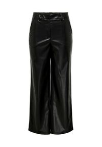JDY Spodnie z imitacji skóry 15303223 Czarny Regular Fit. Kolor: czarny. Materiał: skóra #4