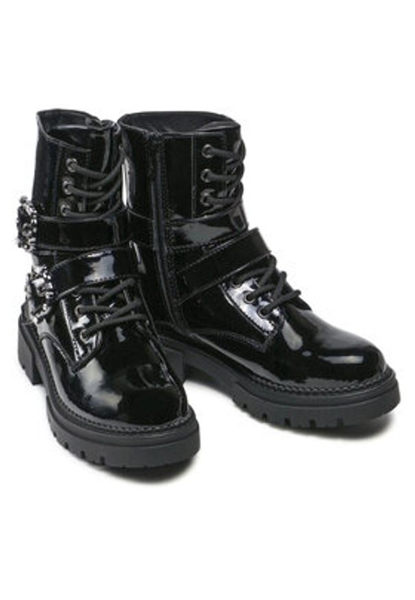 DeeZee Trapery WS5579-30 Czarny. Kolor: czarny. Materiał: skóra