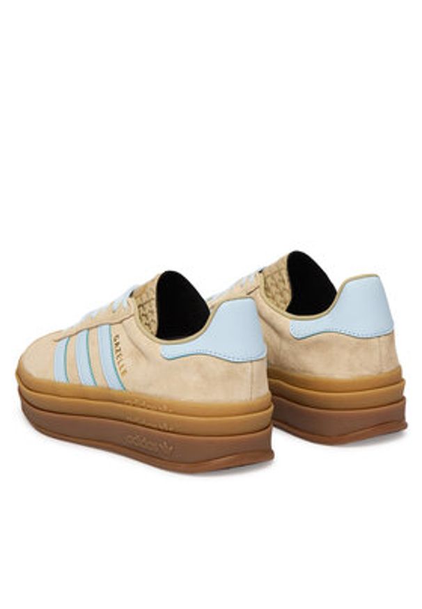Adidas - adidas Sneakersy Gazelle Bold IH6791 Beżowy. Kolor: beżowy. Materiał: skóra, zamsz. Model: Adidas Gazelle