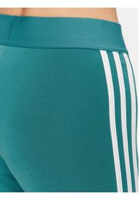 Adidas - adidas Legginsy 3 Stripes Leggings IM2851 Turkusowy. Kolor: turkusowy. Materiał: bawełna #3