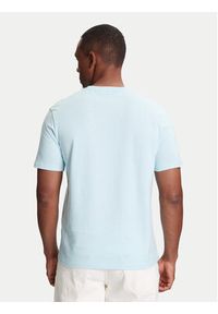 United Colors of Benetton - United Colors Of Benetton T-Shirt 3MI5J1AF7 Błękitny Regular Fit. Kolor: niebieski. Materiał: bawełna #5