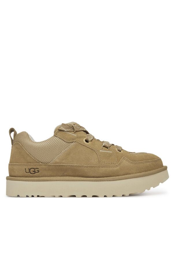 Sneakersy Ugg. Kolor: beżowy