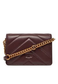 Pinko - PINKO Torebka Love Click Mini PE 25 PLTT 100067 A136 Fioletowy. Kolor: fioletowy. Materiał: skórzane #4