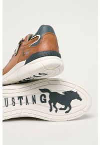 Mustang - Buty. Zapięcie: sznurówki. Kolor: brązowy. Materiał: guma #4