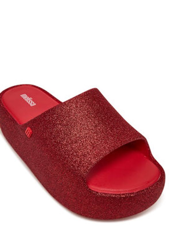 melissa - Melissa Klapki Free Platform Slide 36126 Czerwony. Kolor: czerwony. Obcas: na platformie