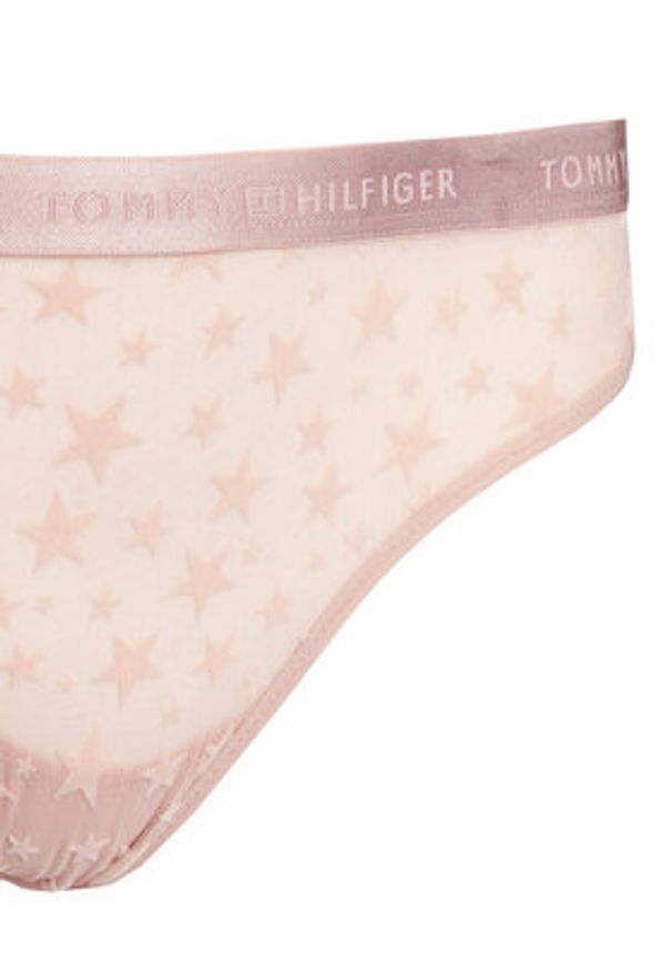 TOMMY HILFIGER - Tommy Hilfiger Komplet stringów UW0UW06135 Kolorowy. Materiał: syntetyk. Wzór: kolorowy