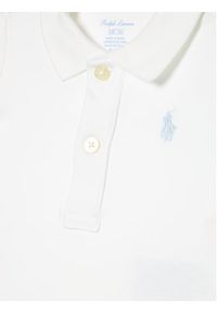 Polo Ralph Lauren Body dziecięce 320735043001 Biały Regular Fit. Kolor: biały. Materiał: bawełna #3