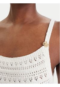 Guess Sweter W6GR11 Z0593 Biały Regular Fit. Kolor: biały. Materiał: syntetyk #4