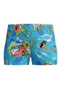 Kąpielówki chłopięce na basen Speedo Learn To Swim. Kolor: niebieski #2