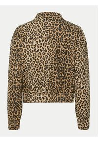 Pieces Kurtka bomber Salume 17156456 Brązowy Regular Fit. Kolor: brązowy. Materiał: syntetyk #4