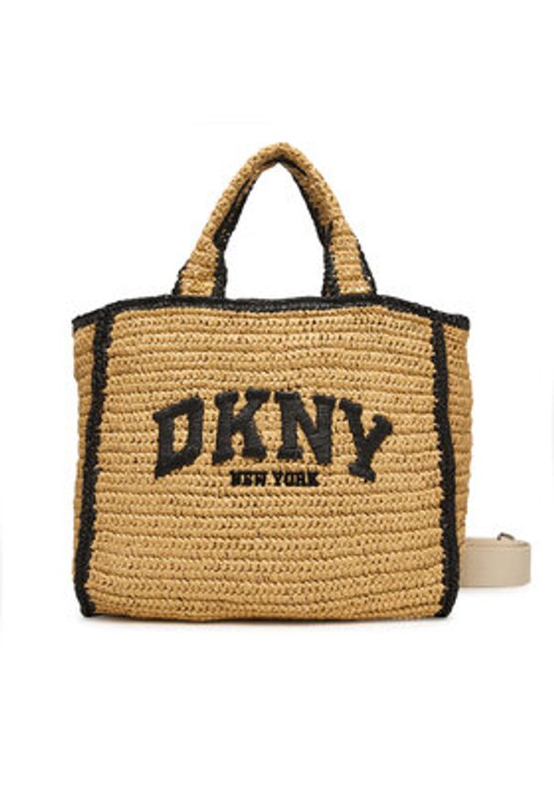 DKNY Torebka R61AYR57 Brązowy. Kolor: brązowy