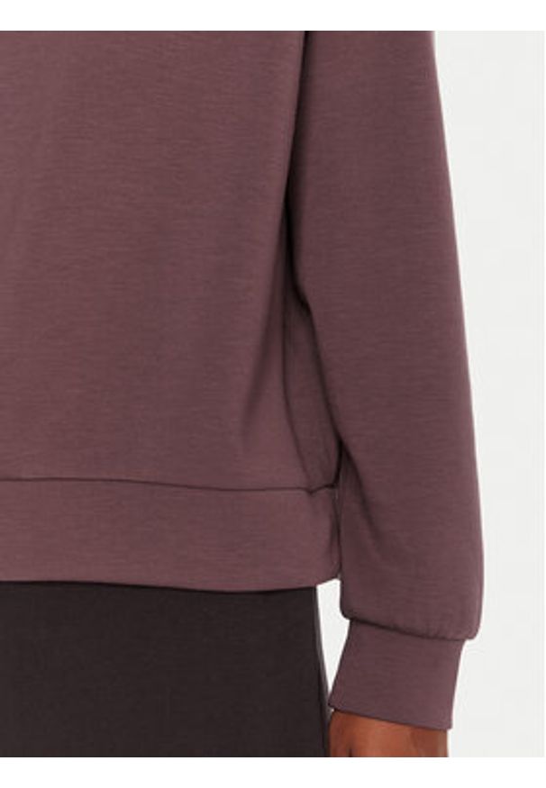 Roxy Bluza Rise & Vibe Sweet ERJFT05012 Fioletowy Relaxed Fit. Kolor: fioletowy. Materiał: syntetyk
