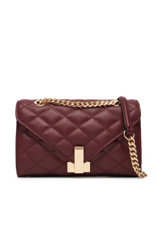 Aldo Torebka Chelsy 14076778 Bordowy. Kolor: czerwony. Materiał: skórzane