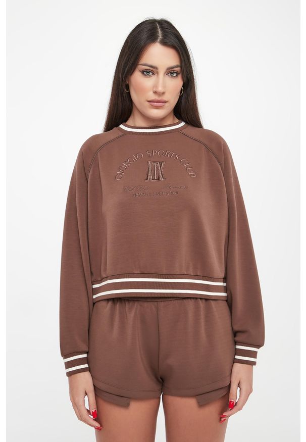 Armani Exchange - Bluza damska z logo ARMANI EXCHANGE