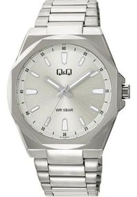 Zegarek Q&Q Q11C-001P męski wodoszczelny 8-kątna koperta . #1