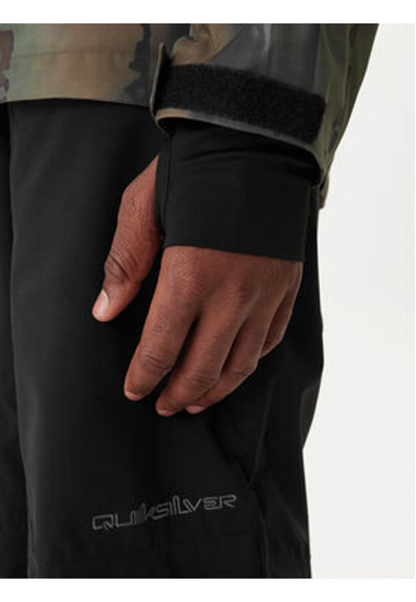 Quiksilver Kurtka snowboardowa Muldrow EQYTJ03493 Zielony Regular Fit. Kolor: zielony. Materiał: syntetyk. Sport: snowboard