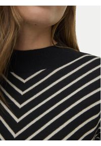 Vero Moda Sweter Capricorn 10331893 Czarny Regular Fit. Kolor: czarny. Materiał: bawełna #3