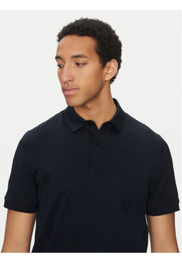 BOSS Polo C-Prout 109 50532765 Granatowy Regular Fit. Typ kołnierza: polo. Kolor: niebieski. Materiał: bawełna