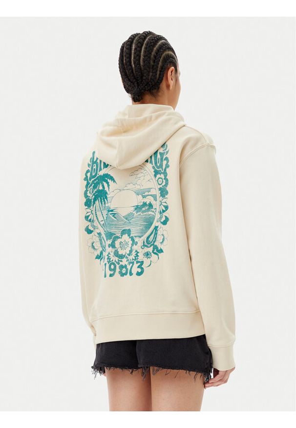 Billabong Bluza More Rides EBJSF00179 Beżowy Regular Fit. Kolor: beżowy. Materiał: bawełna