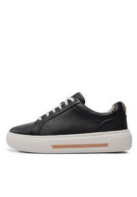 Clarks Sneakersy Hollyhock Walk 26176307 Czarny. Kolor: czarny. Materiał: skóra #5