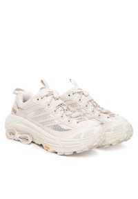 HOKA - Hoka Sneakersy Mafate Three2 Grid 1173332 Beżowy. Kolor: beżowy. Materiał: materiał #2
