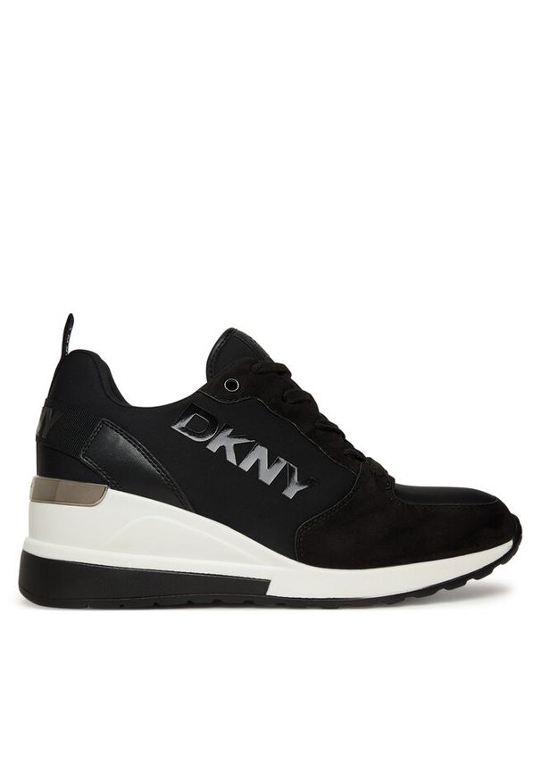 Sneakersy DKNY. Kolor: czarny