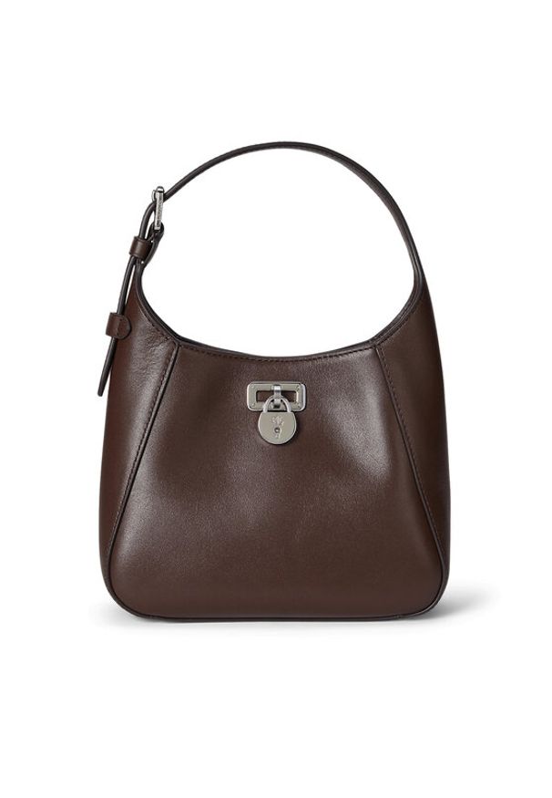 Lauren Ralph Lauren - LAUREN RALPH LAUREN Torebka 431966750008 Brązowy. Kolor: brązowy. Materiał: skórzane