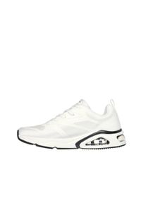 skechers - Buty Mężczyzna Skechers Tres-Air Uno-Revolution-Airy biały. Kolor: biały. Materiał: syntetyk, tkanina