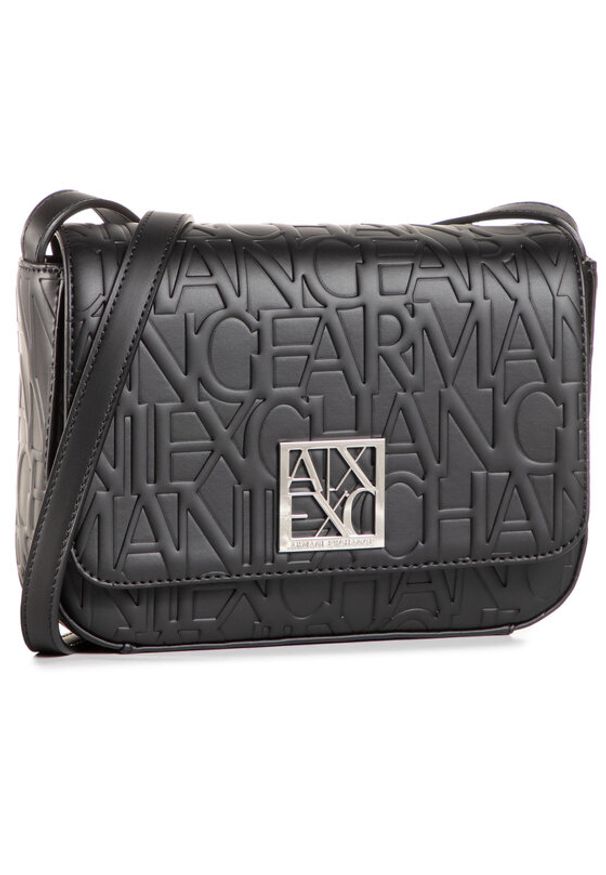 Armani Exchange Torebka 942648 CC793 00020 Czarny. Kolor: czarny. Materiał: skórzane