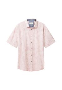 Tom Tailor Koszula 1036222 Różowy Regular Fit. Kolor: różowy. Materiał: bawełna #3