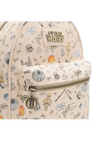 Star Wars Plecak ACCCS-AW23-132LC Beżowy. Kolor: beżowy. Materiał: poliester. Wzór: motyw z bajki #5