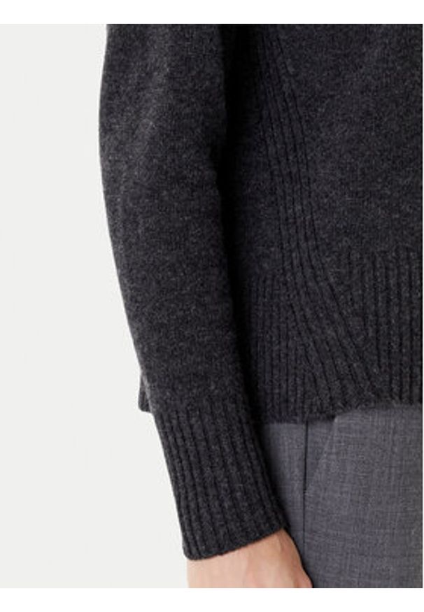 Marella Sweter Celia 2523366215 Szary Regular Fit. Kolor: szary. Materiał: wełna