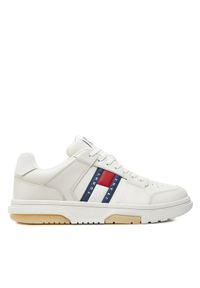 Tommy Jeans Sneakersy The Brooklyn Leather EM0EM01429 Biały. Kolor: biały