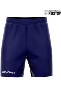 Spodenki Sportowe Givova Navy XL - Oddychające i Elastyczne. Kolor: niebieski. Materiał: mikrofibra, poliester. Sport: piłka nożna
