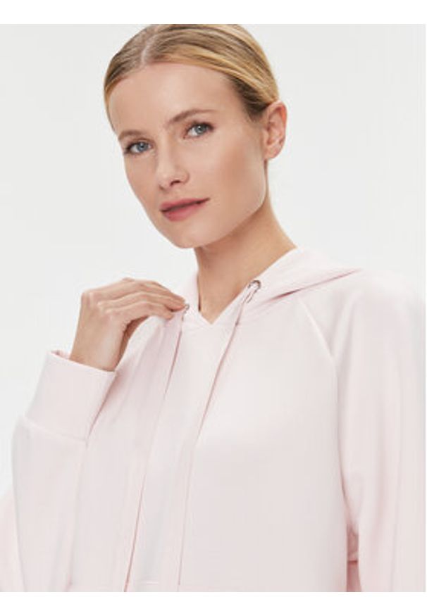 Guess Bluza W4RQ04 KBYE2 Różowy Regular Fit. Kolor: różowy. Materiał: syntetyk