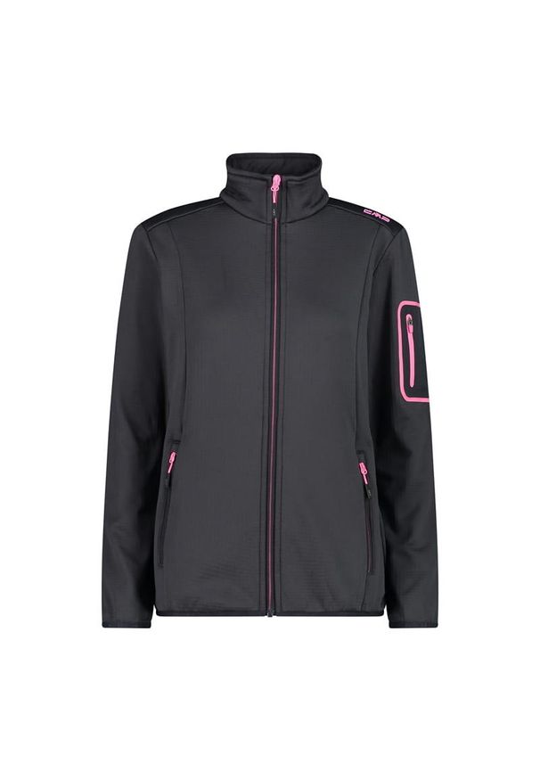 Bluza damska turystyczna CMP 33G6136. Kolor: brązowy, różowy, wielokolorowy, zielony. Sport: turystyka piesza