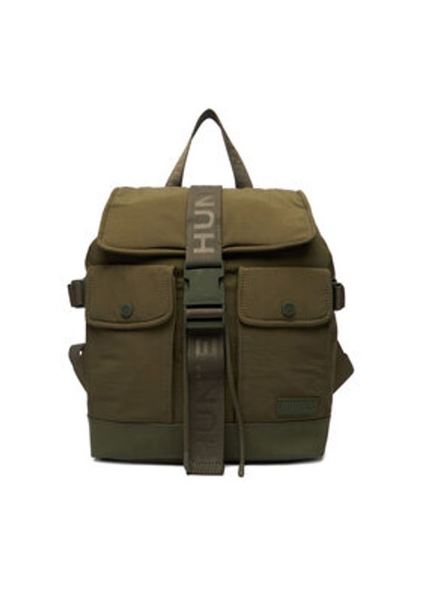 Hunter Plecak CEO-HTR-XC-007-08 Khaki. Kolor: brązowy. Materiał: materiał