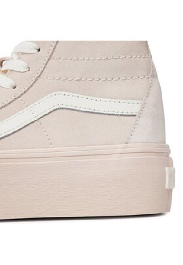 Vans Tenisówki Ua Sk8-Hi Tapered Stackform VN0A5JMKBXO1 Beżowy. Kolor: beżowy. Materiał: skóra