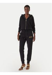 Versace Jeans Couture Bluza 80HAIT00 CF01T Czarny Regular Fit. Typ kołnierza: kołnierzyk włoski. Kolor: czarny. Materiał: bawełna #5