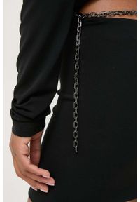 Patrizia Pepe pasek damski kolor srebrny. Kolor: srebrny #4