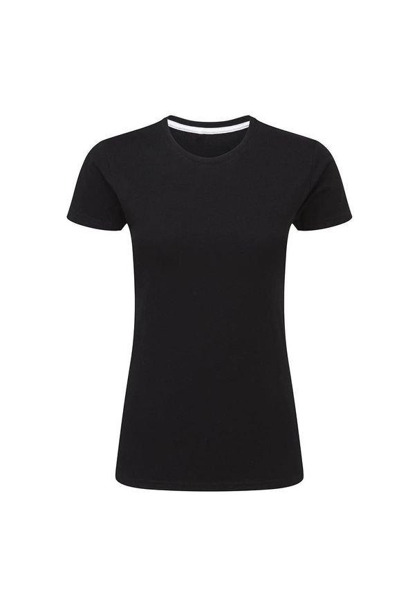 SG - Idealna Koszulka Damska. Kolor: czarny. Sport: turystyka piesza